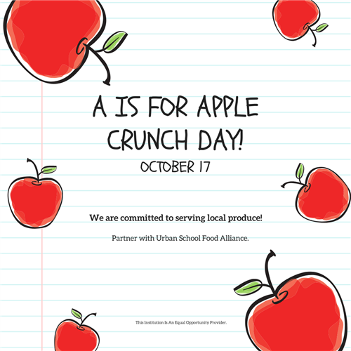 October 17 - Apple Crunch Day